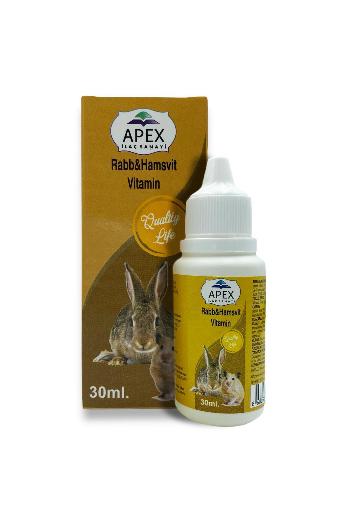 Apex Tavşan, Hamster Kemirgen Vitamini 20ml